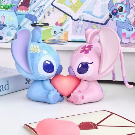 Stitch and Angel 3D Puzzle