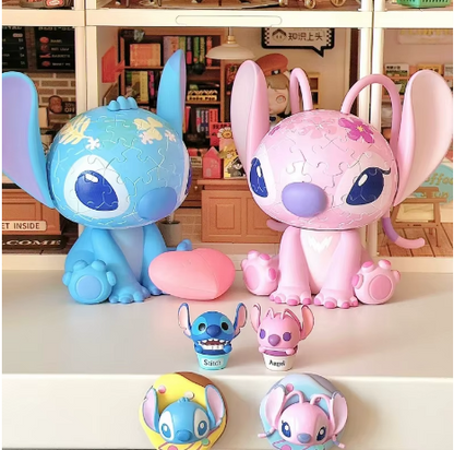 Stitch and Angel 3D Puzzle